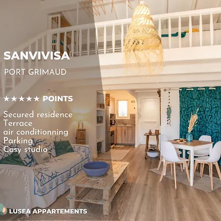 Lägenhet Sanvivisa Cosy - Calme - Terrasse Grimaud